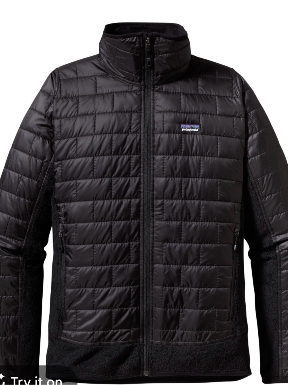 Patagonia Black Quilted Insulated Puffer Jacket